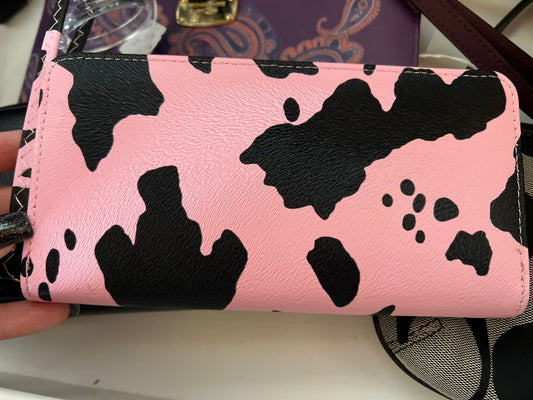 Cow Print - Wallet / Wristlet