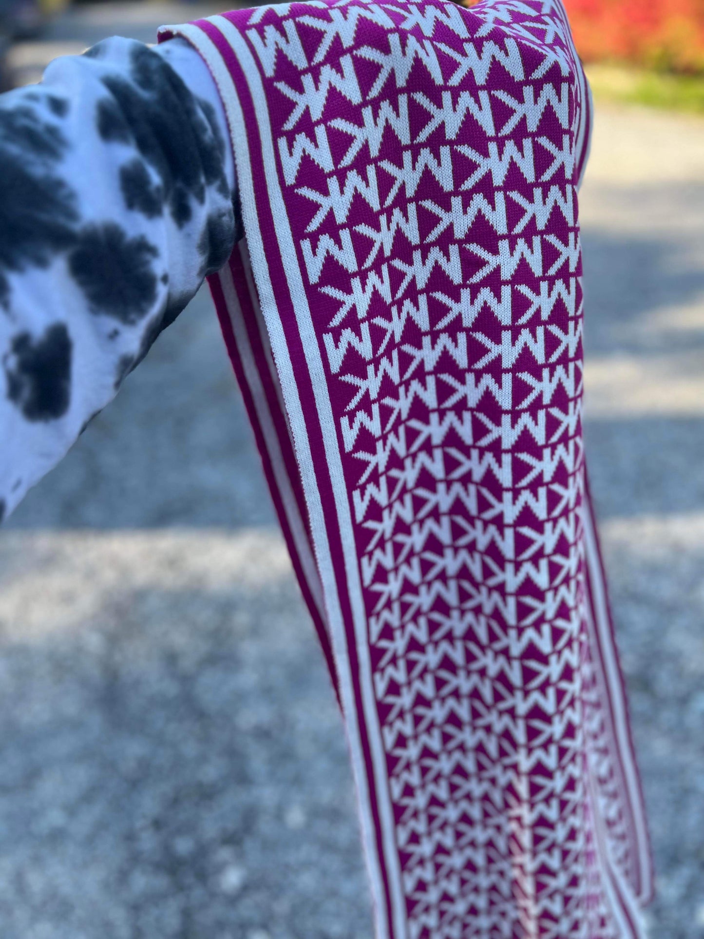 MK - Monogram Scarf